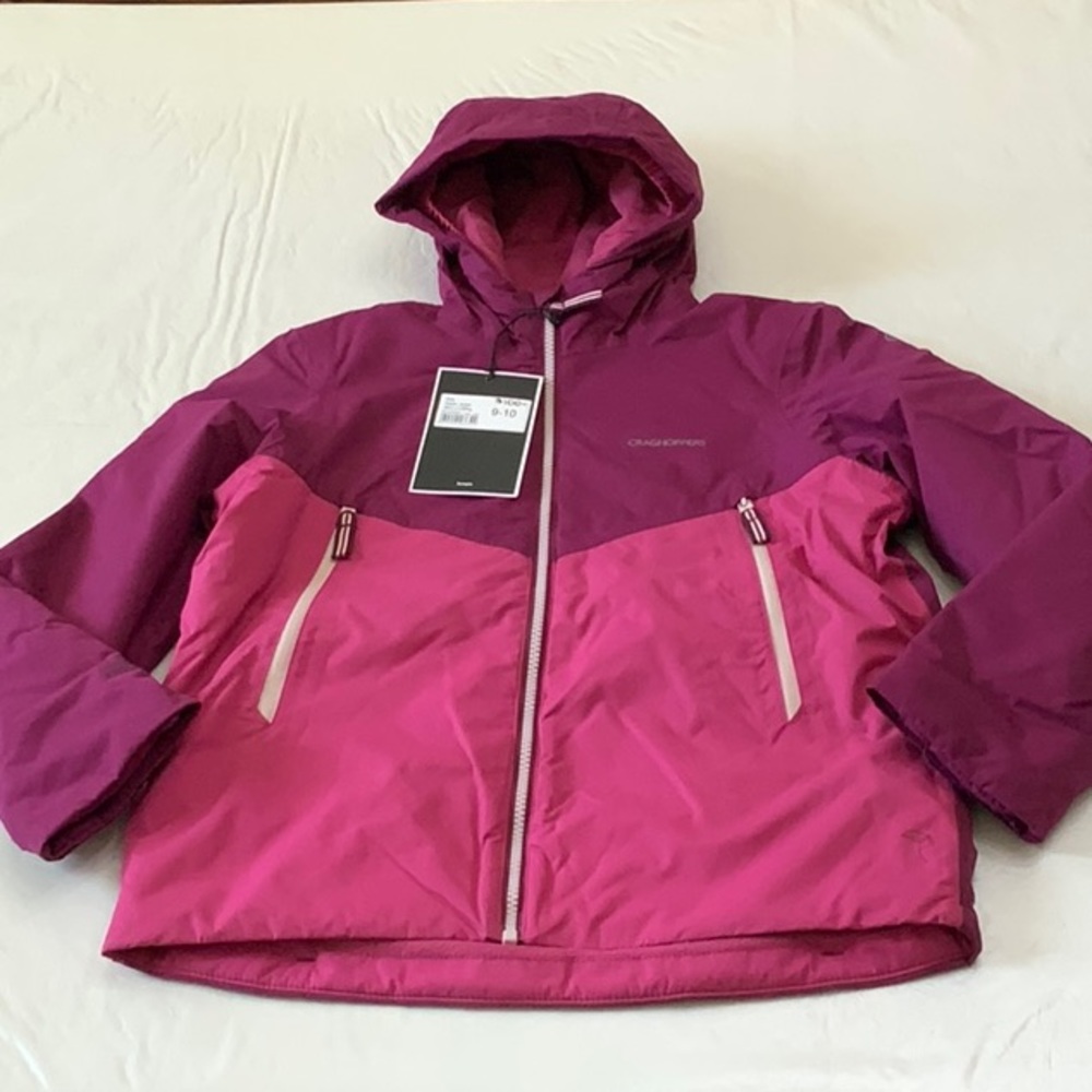 Craghoppers HAIDER JACKET - Blk Currant/Baton Rouge
